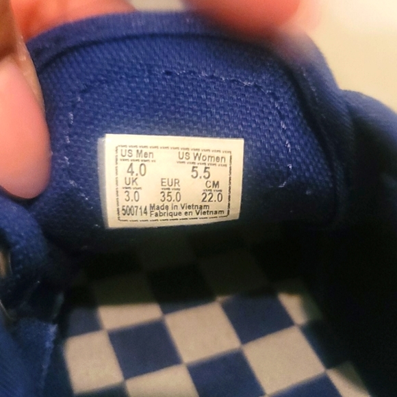 Authentic Harry Potter Ravenclaw Vans - Picture 3 of 11